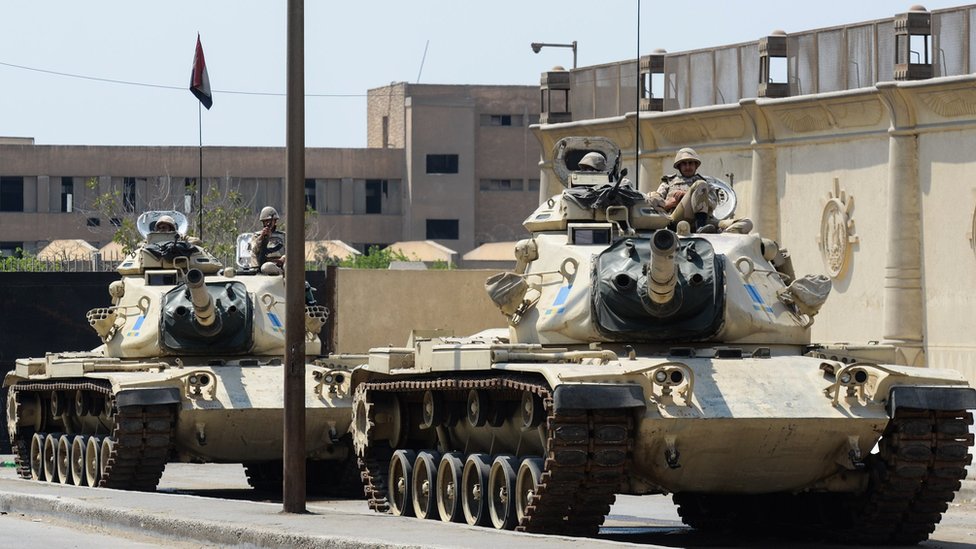 تحتل مصر التسلسل الثاني في قائمة أكثر البلدان التي تتلقى معونات عسكرية أمريكية منذ عام 1979
