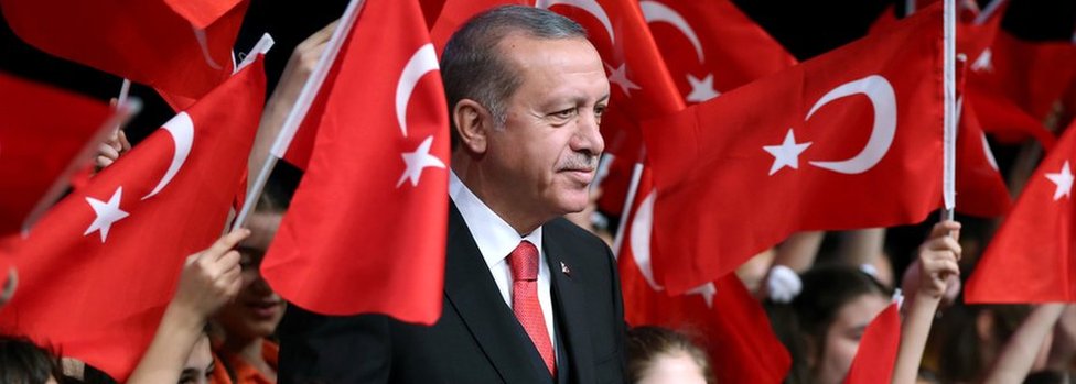 El presidente Tayyip Erdogan