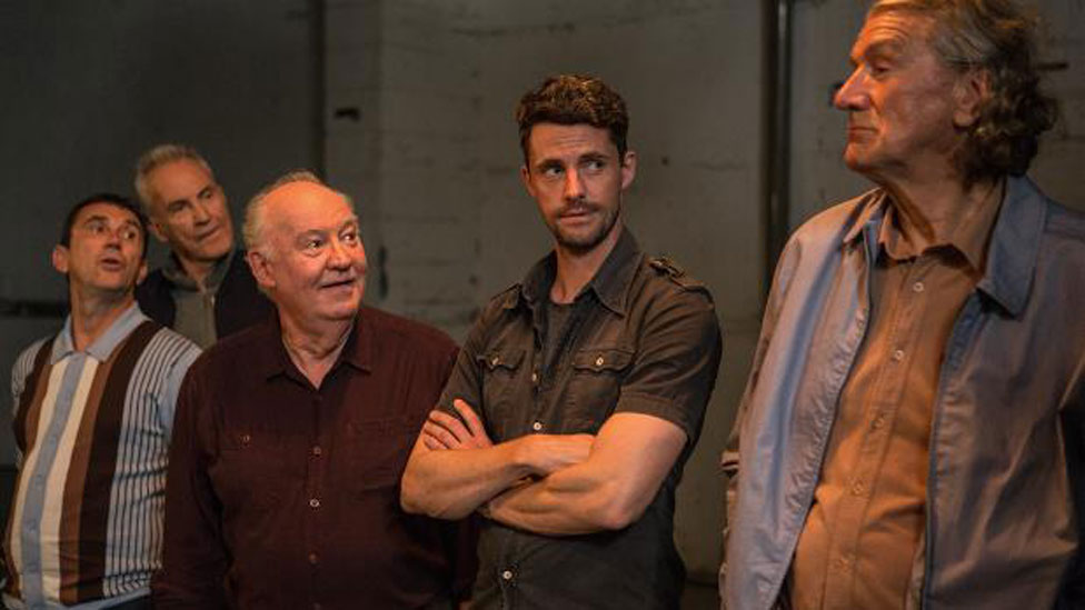 Larry Lamb and Phil Daniels in Hatton Garden heist film