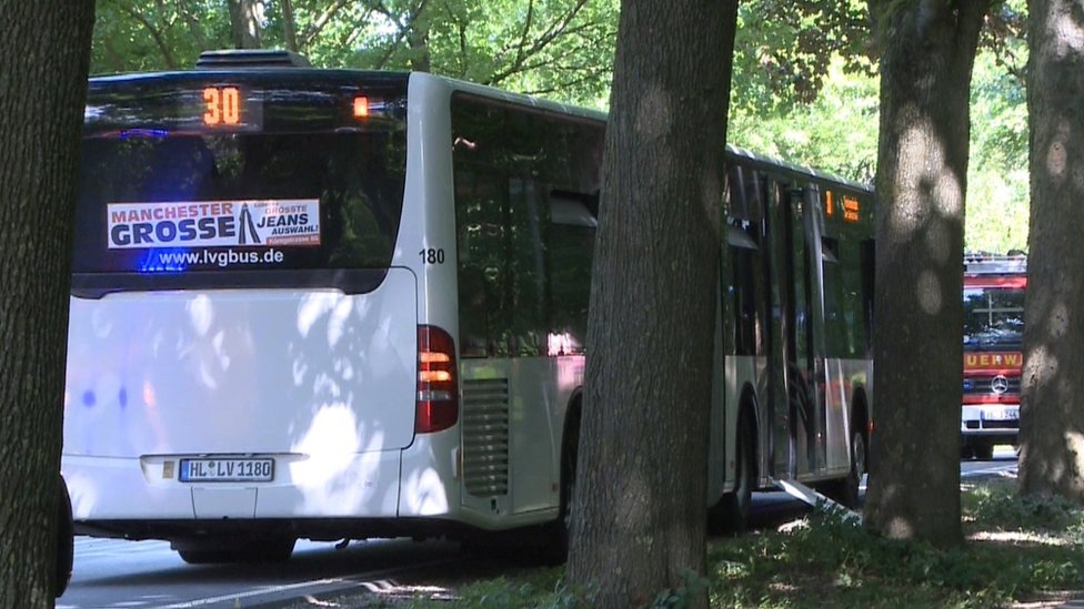 German bus stabbing in Luebeck leaves 14 wounded, reports say
