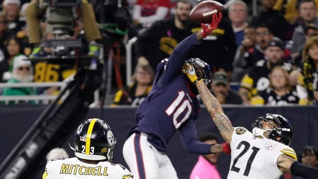 Nfl Plays Of The Week Deandre Hopkins Amazing Catch Leads Week 16 