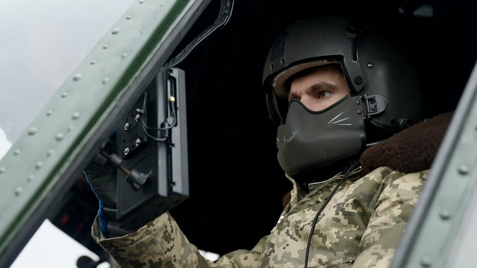 The airman fighting Ukraine's war in the sky