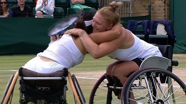 Wimbledon 2016: Jordanne Whiley and Yui Kamiji win wheelchair doubles title