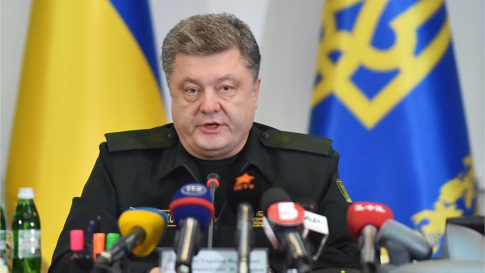 Ukraine's President Petro Poroshenko
