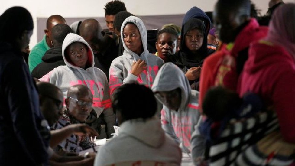 مهاجرون أفارقة في ليبيا