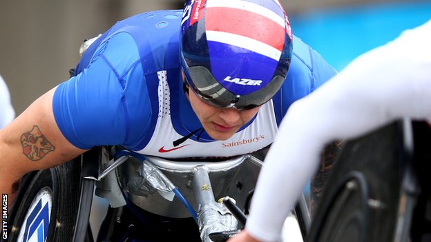 Wheelchair racer David Weir