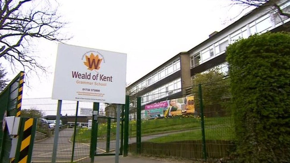 BBC News - Weald of Kent grammar school annexe challenge put on hold