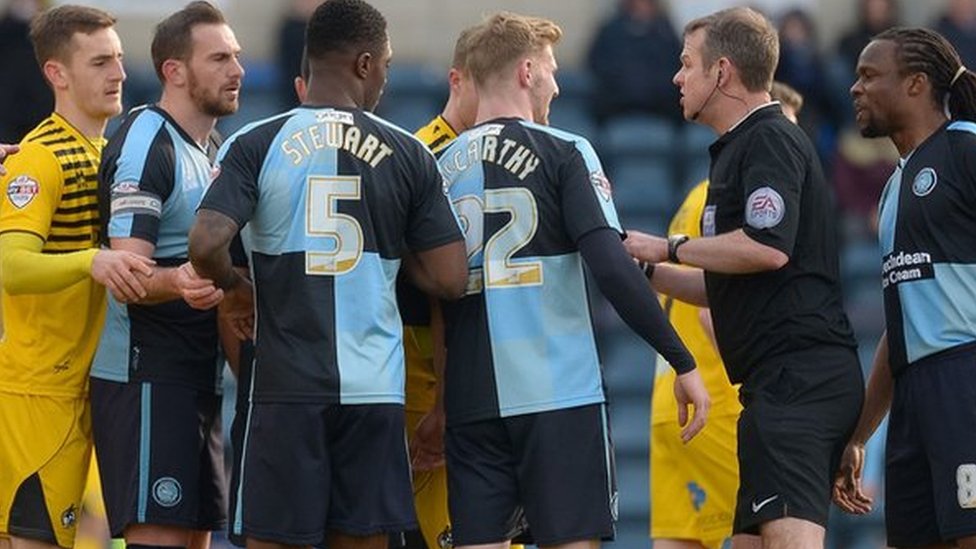 Wycombe Wanderers' Matt Bloomfield: What do players want from referees?