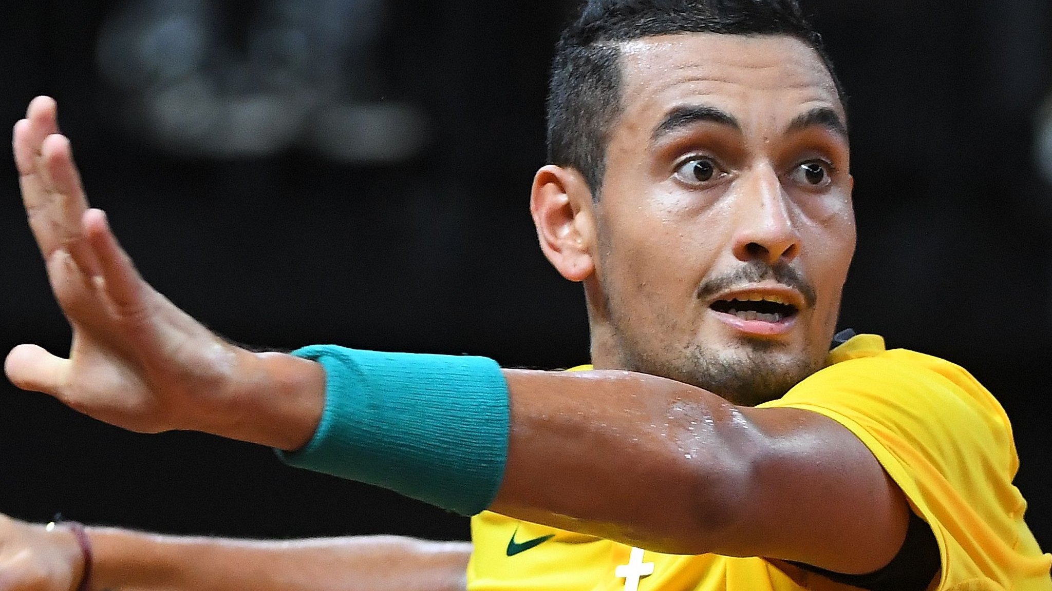 Australia's Kyrgios levels Davis Cup semi in Belgium
