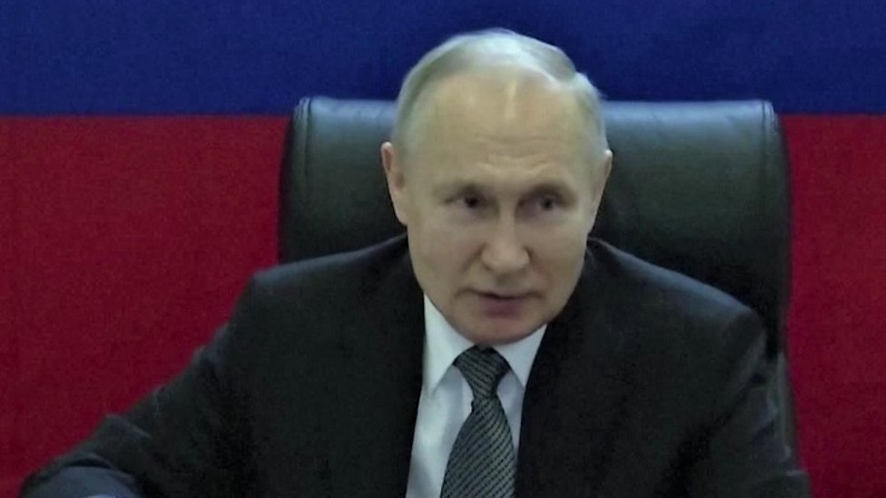 Putin visits occupied Kherson region in Ukraine