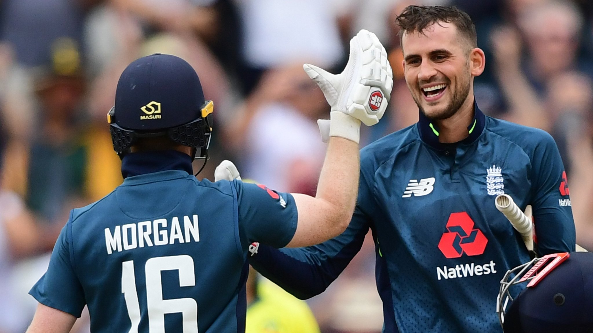 England v Australia: Hosts make record 481-6 in 242-run victory
