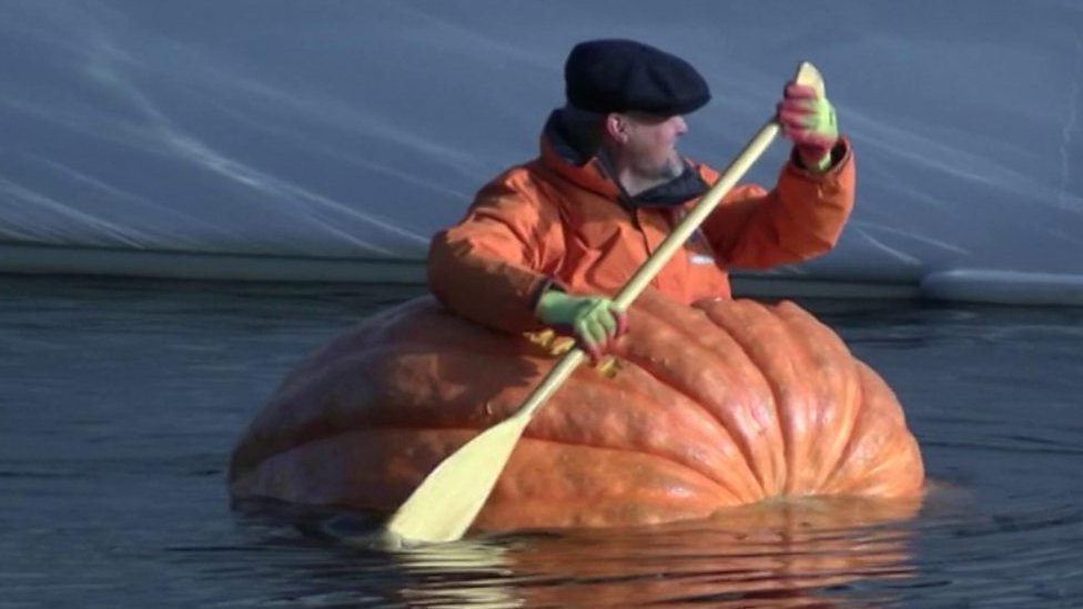 'I am the pumpkin pilot'