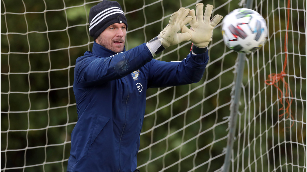 I gambled my child's birthday money - NI goalkeeper