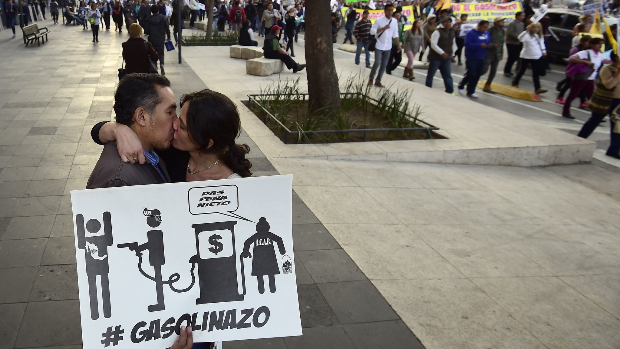 Protesta gasolinazo