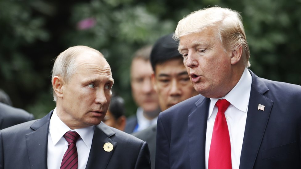 Putin y Trump.