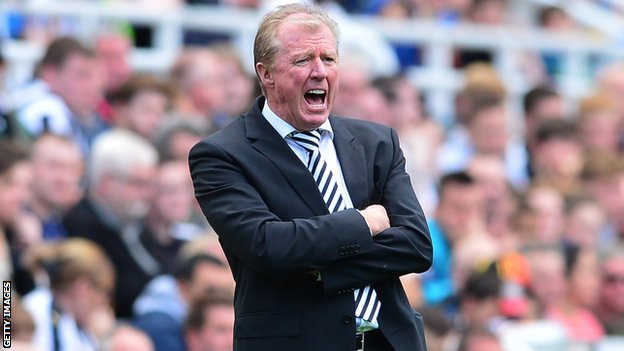 Newcastle boss Steve McClaren