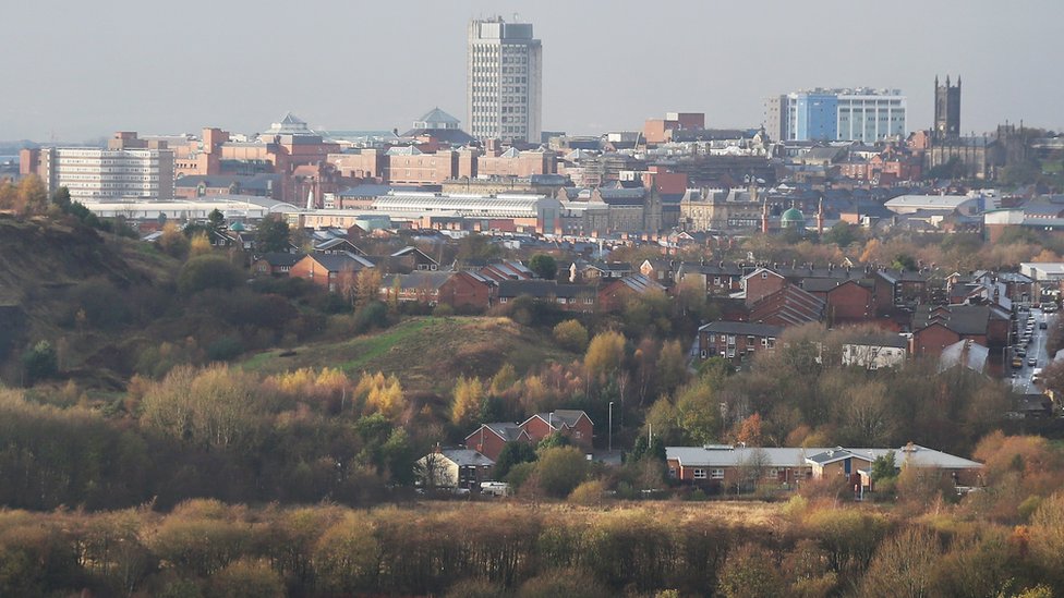 BBC News Most deprived town in England is Oldham, ONS study finds