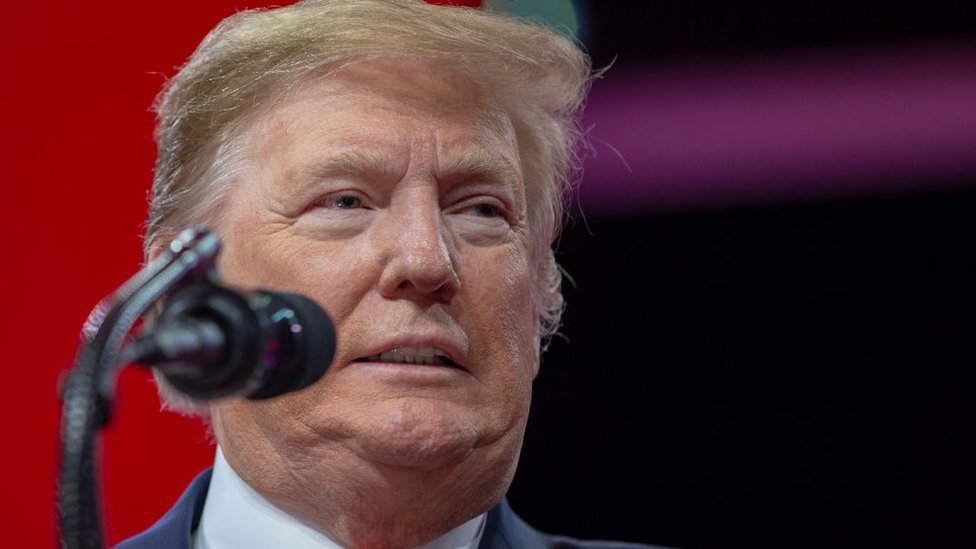 Trump dealt blow as US trade deficit jumps