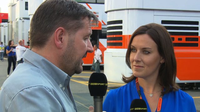 Pirelli Motorsport Director Paul Hembery speaks to BBC Sport's Lee McKenzie