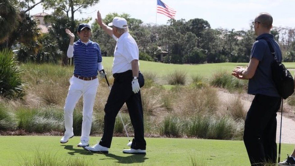 Donald Trump golf