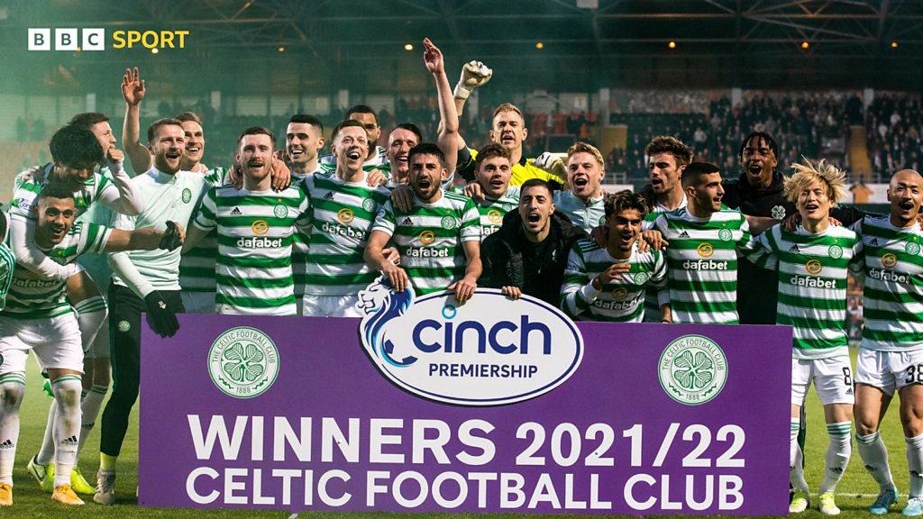 Watch Celtic Celebrate Scottish Premiership Title Win - CBBC Newsround