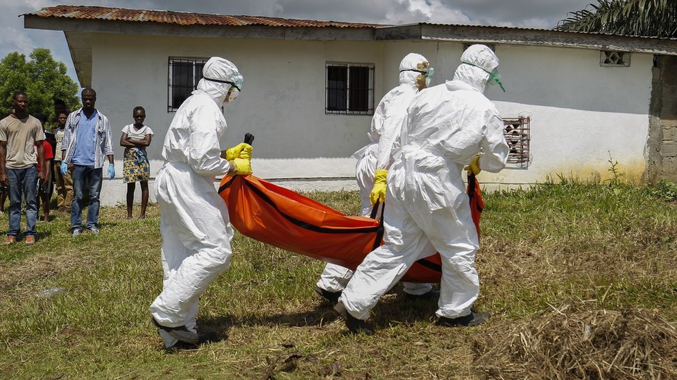 Víctima del ébola