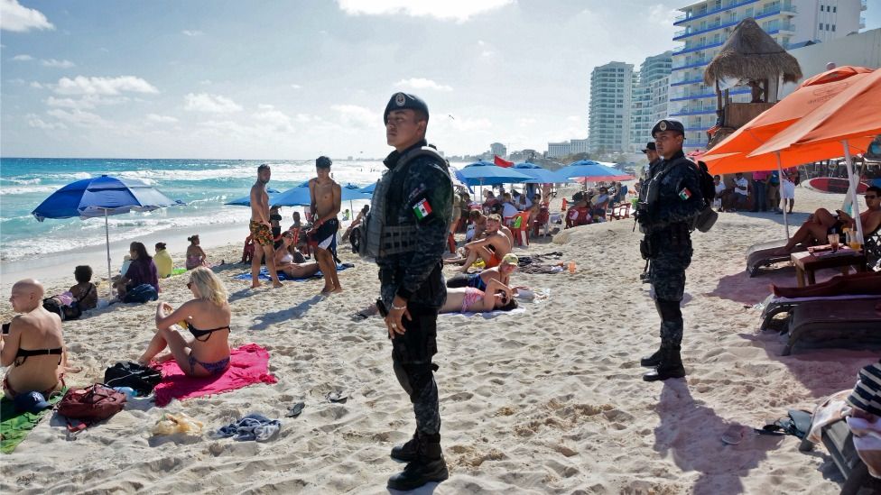 En Cancún se libra una guerra por el mercado de drogas.