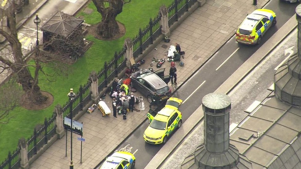 London attack Students hit by car on Westminster visit 15 Minute...