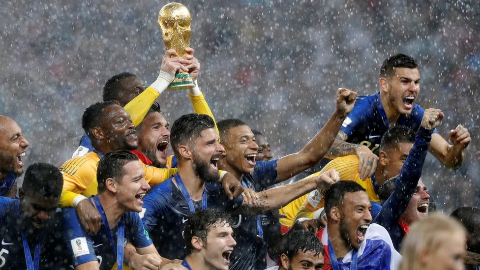 gráfico menta Deber Francia es campeón del Mundial de Rusia 2018 al vencer a Croacia en un  festival de goles en la final - BBC News Mundo