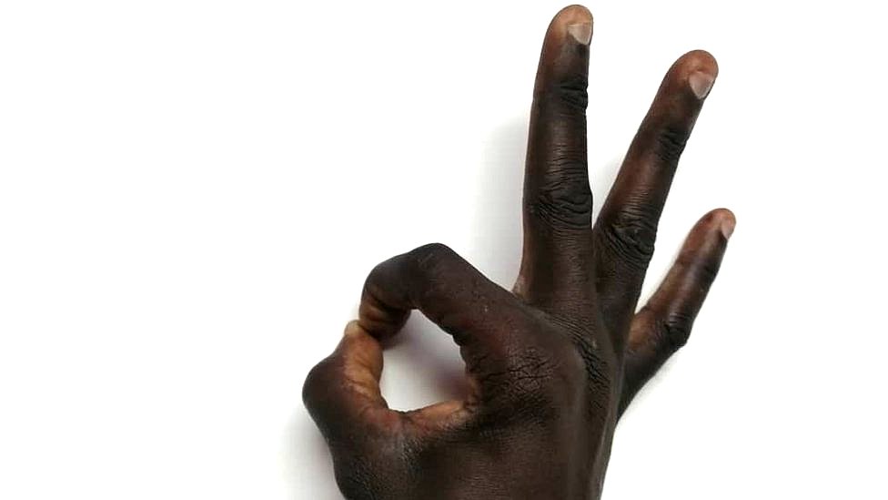 Ok Hand Sign Don Become Hate Symbol Bbc News Pidgin