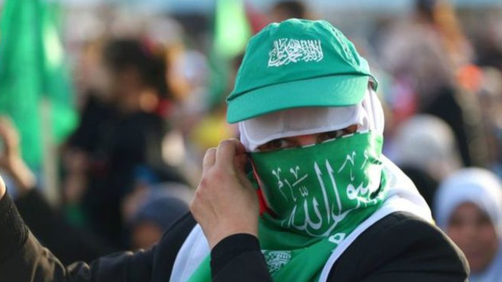 أحد انصار حركة حماس