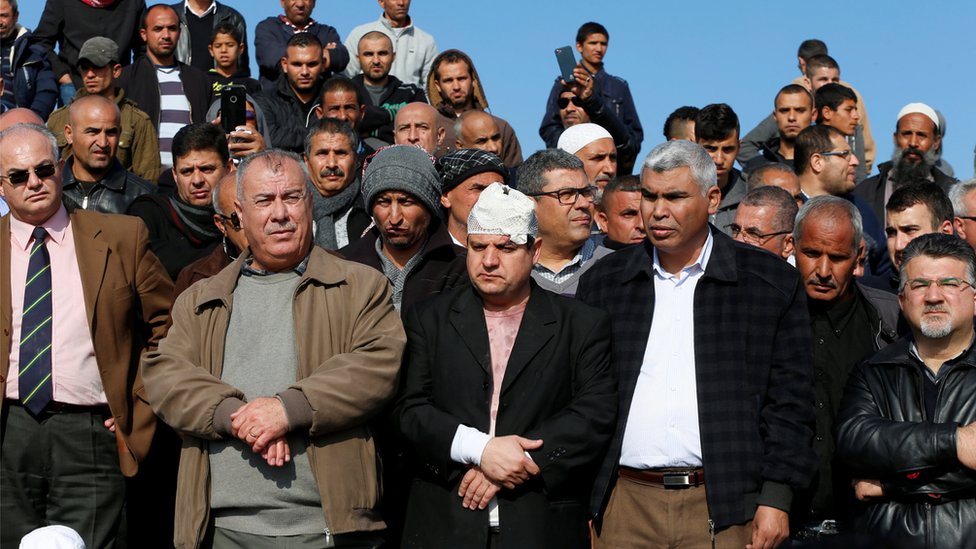 اعضاء عرب في الكنيست بين المحتجين
