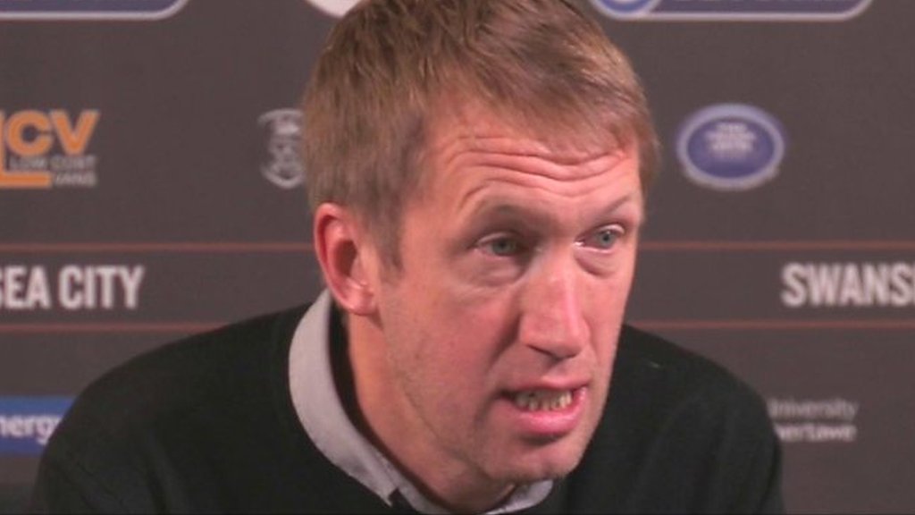 Swansea boss Graham Potter benefits and pitfalls of the transfer window