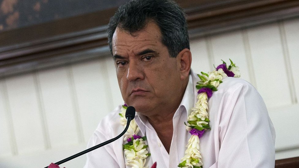 French Polynesia President Edouard Fritch