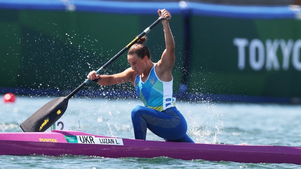 Каноїстка Людмила Лузан принесла Україні ще одну бронзу на Олімпіаді - BBC  News Україна