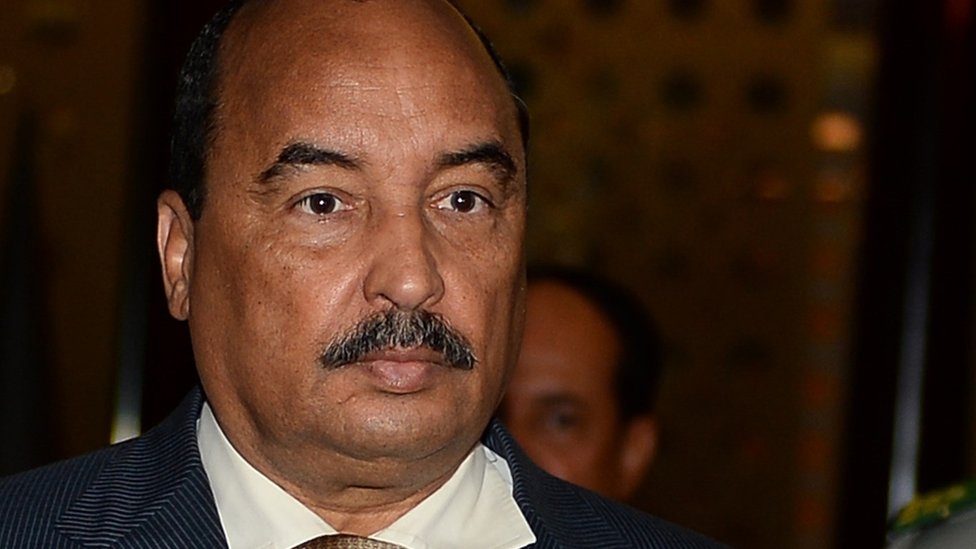 Mauritanian President Mohamed Ould Abdelaziz