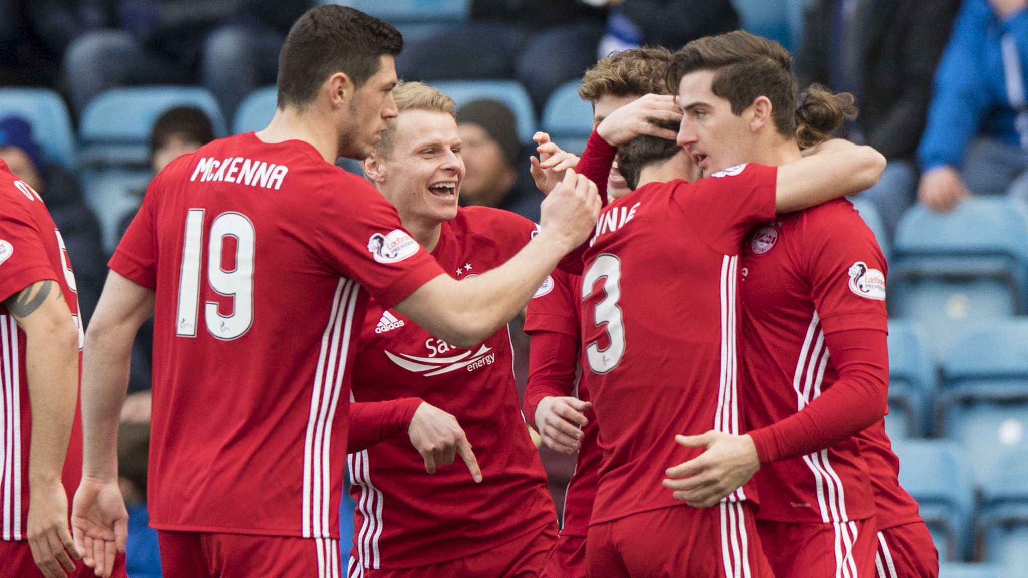 Aberdeen win narrows gap to leaders Celtic