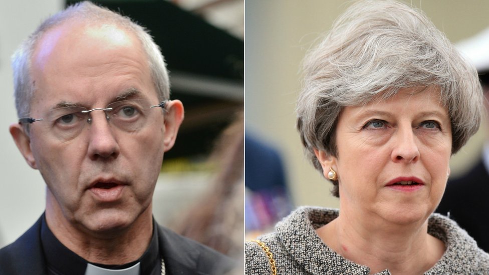 Archbishop tells PM to 'draw the poison from Brexit'