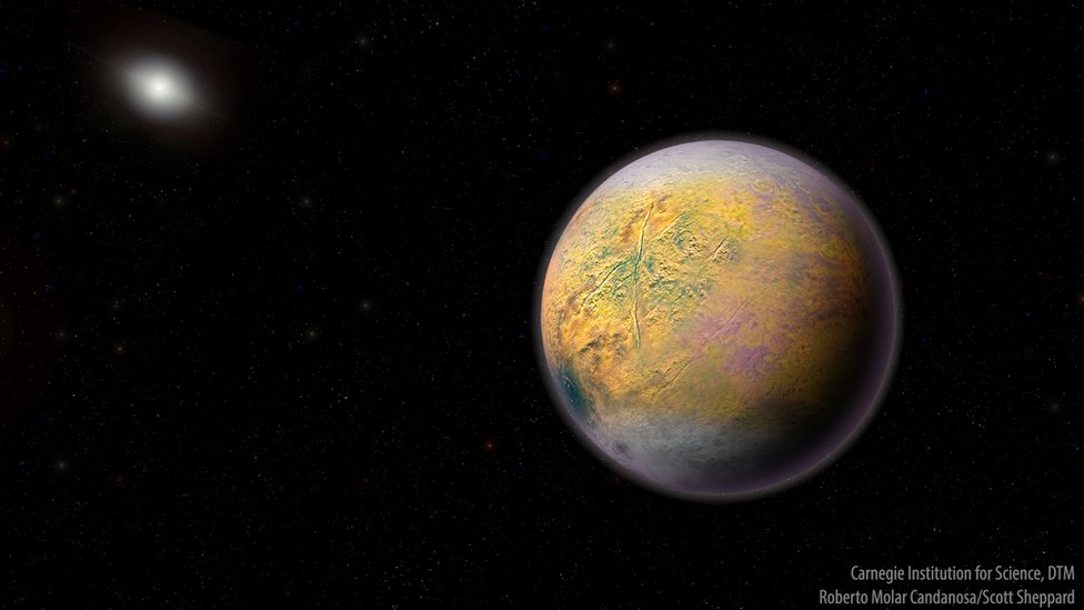 Farout&quot;, el planeta enano y rosado que es el objeto más distante jamás observado en el Sistema Solar - BBC News Mundo