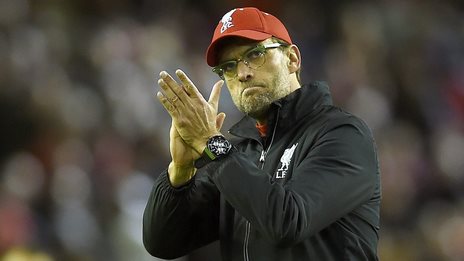 Klopp felt 'alone' in Liverpool loss