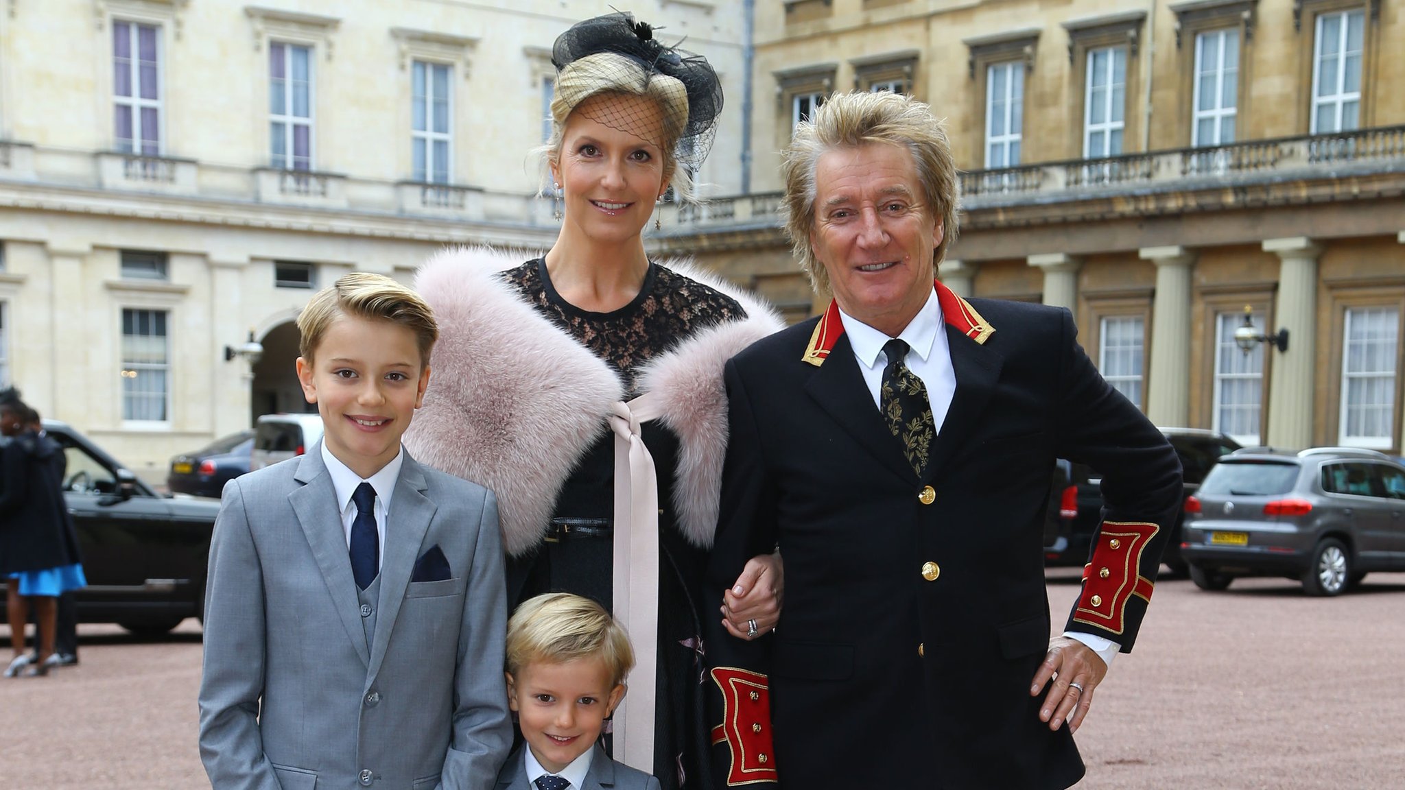 Sir Rod Stewart knighted at Buckingham Palace