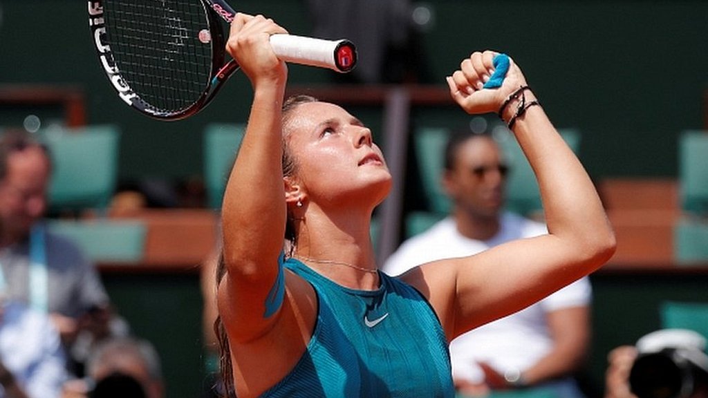 French Open: Caroline Wozniacki beaten by Daria Kasatkina in last 16