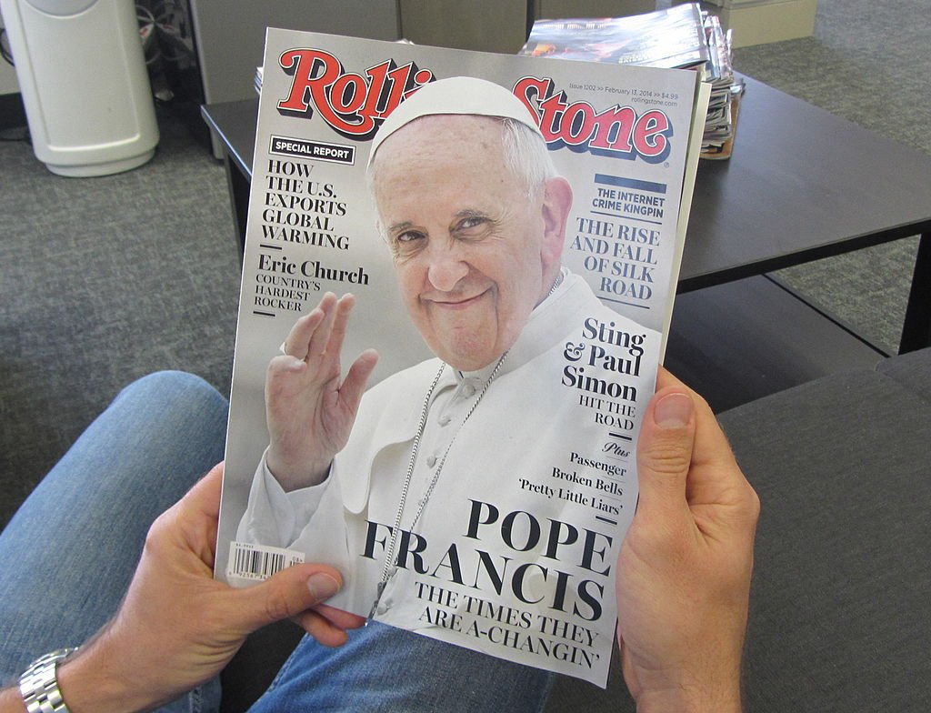 El Papa en la portada de la revista