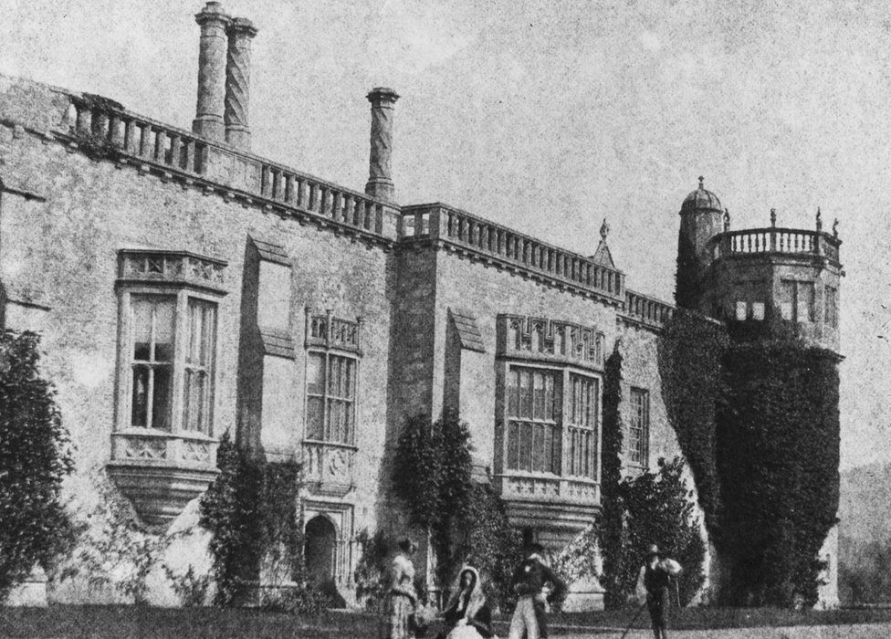 Abadía de Lacock, en Wiltshire, Inglaterra.