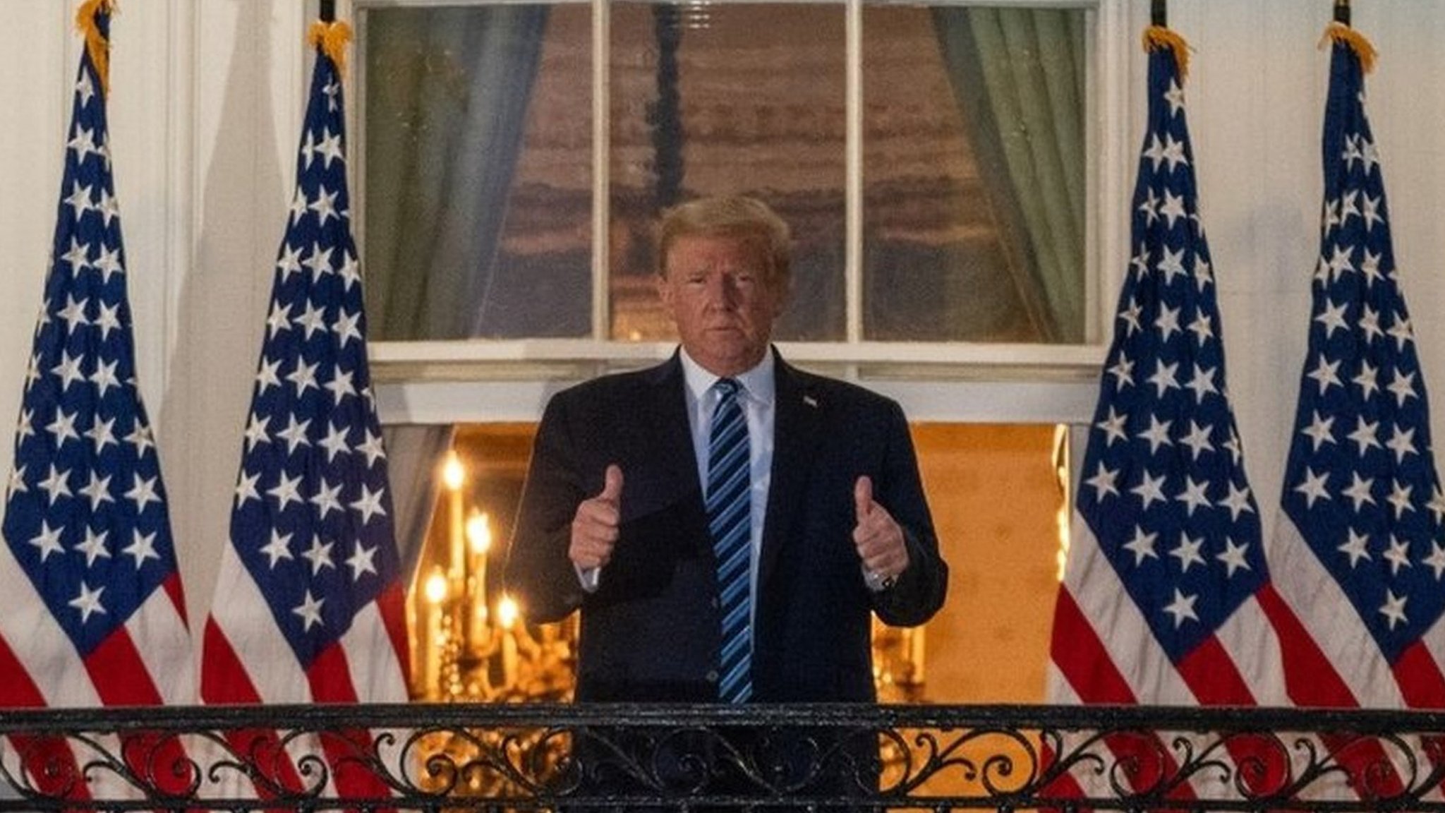 トランプ氏、執務に復帰 陽性判定から1週間たたずに - BBCニュース