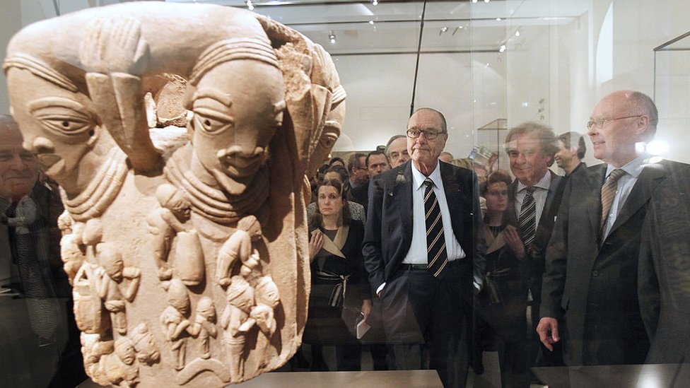 Exposición en el Museo del muelle Branly - Jacques Chirac.