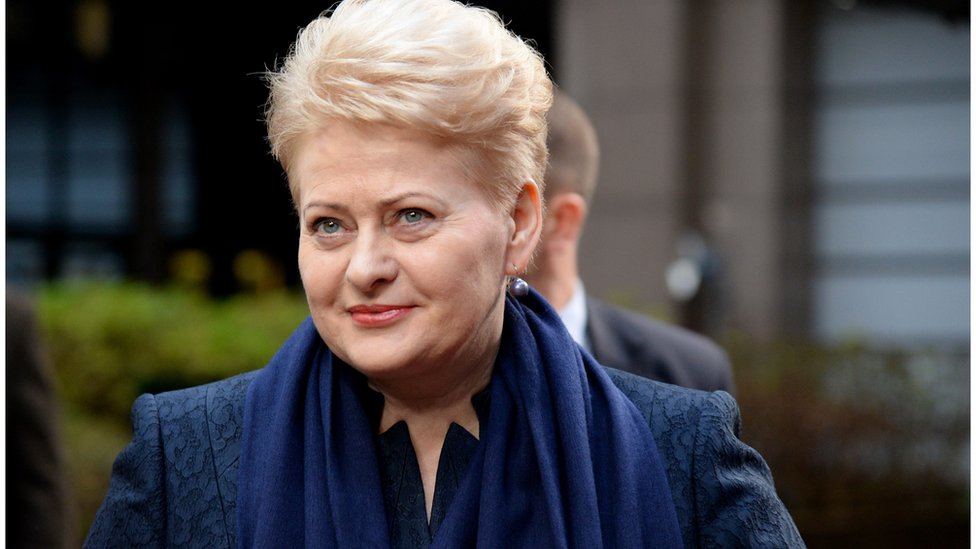 Lithuanian President Dalia Grybauskaite