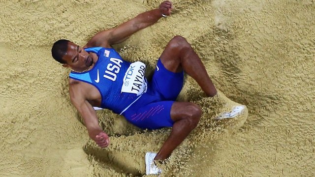 World Athletics Championships 2017: Christian Taylor takes thrilling triple jump gold
