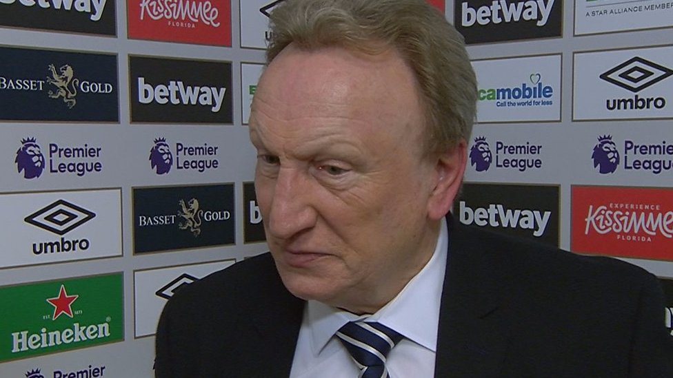 West Ham 3-1 Cardiff: Victor Camarasa will take next penalty - Neil Warnock