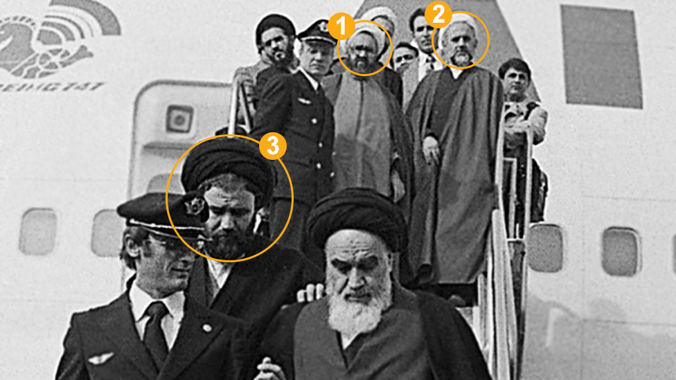 إيران 1979 مصير 7 أشخاص رافقوا الخميني في رحلة عودته إلى إيران Bbc News عربي